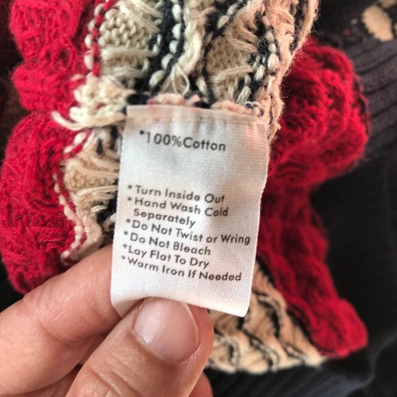 Dear Creatures | Honeycomb Pattern Cardigan - Picture 7 of 9